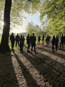 The dawn chorus walk